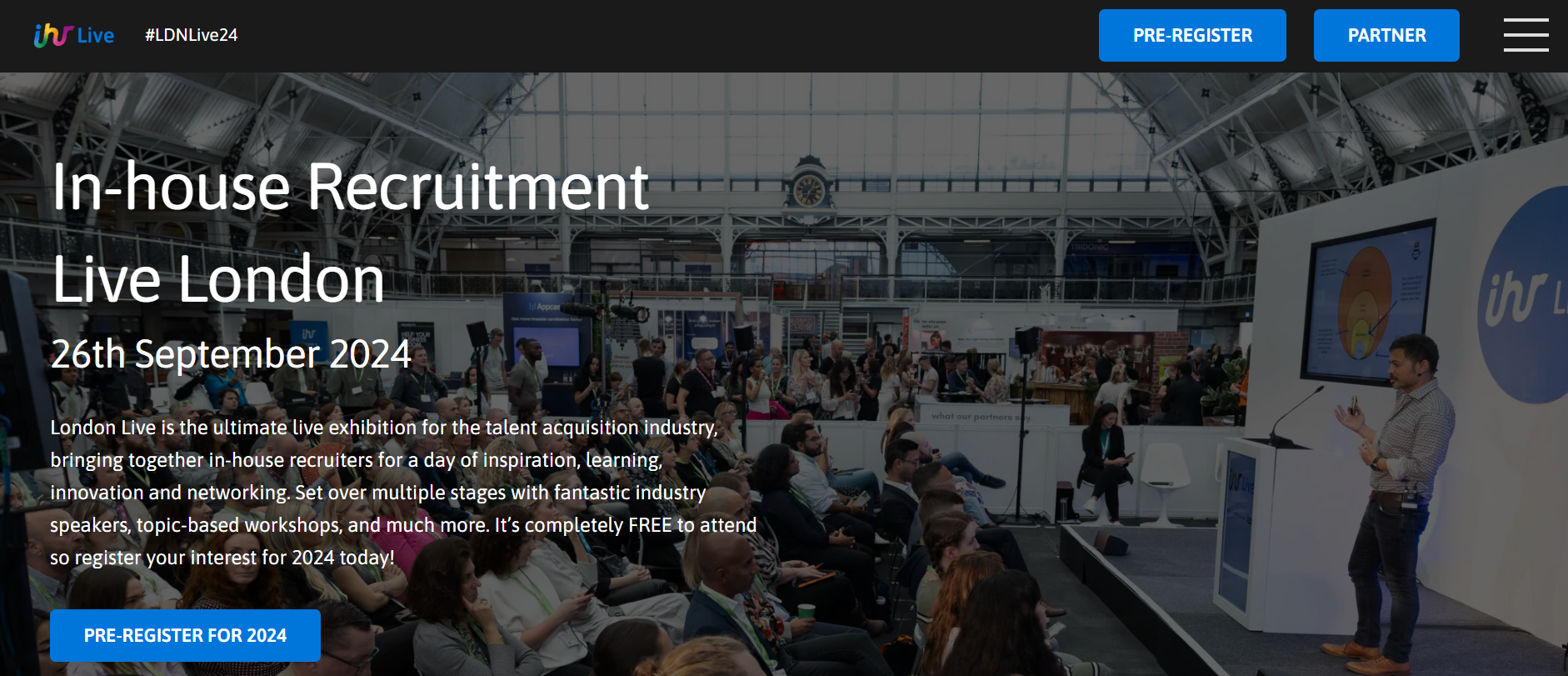 27 Best Recruiting And Staffing Events In 2024 Ringover   In House Recruitment Live London B8382 